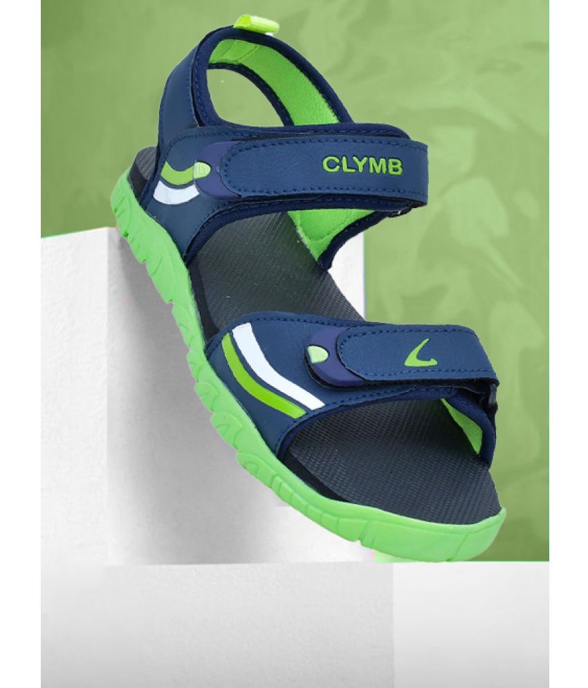     			Clymb - Green Men's Sandals