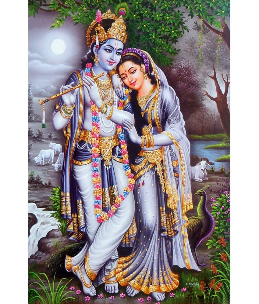     			Manas Religious Wallpaper ( 60 x 90 ) cm ( Pack of 1 )