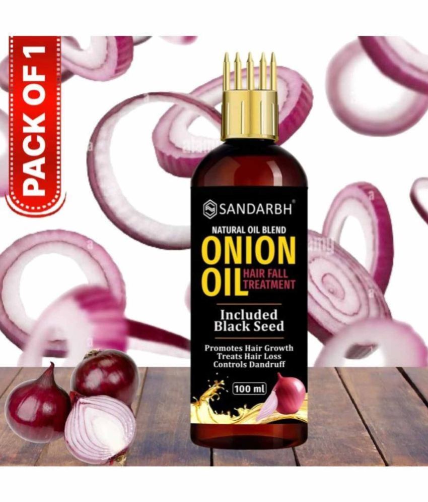     			Sandarbh Hair Growth Onion Oil 100 ml ( Pack of 1 )