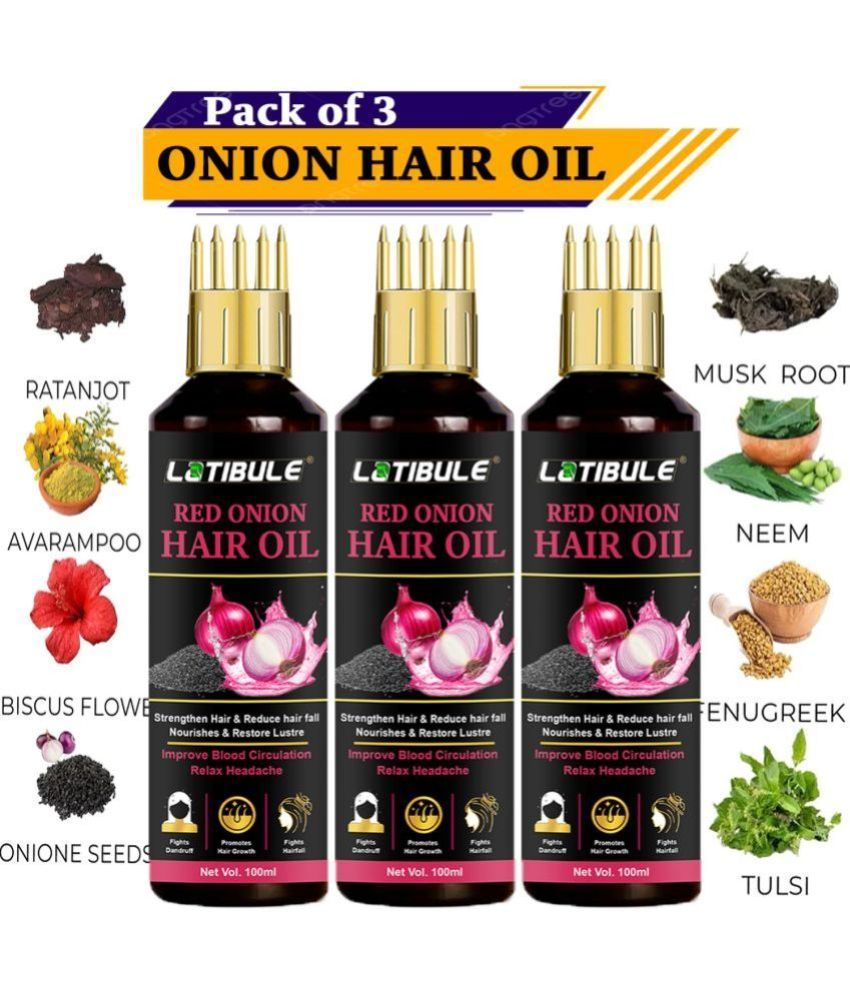     			Latibule Anti Dandruff Onion Oil 1000ml ( Pack of 3 )