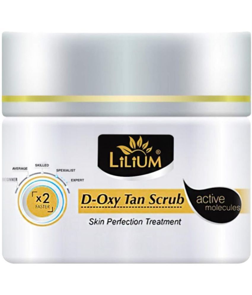     			Lilium D Oxy Tan Scrub 40g | Tan Removal Exfoliating & Lighten Acne Marks | Decrease UV Damage