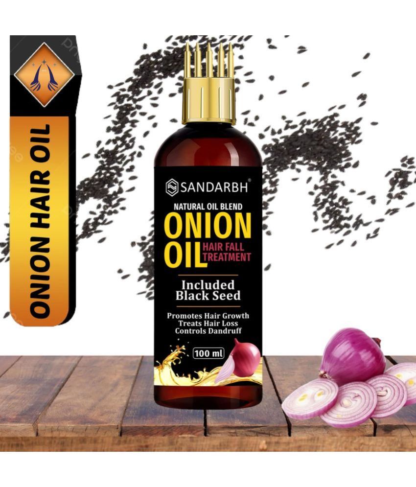     			Sandarbh Hair Growth Onion Oil 100 ml ( Pack of 1 )