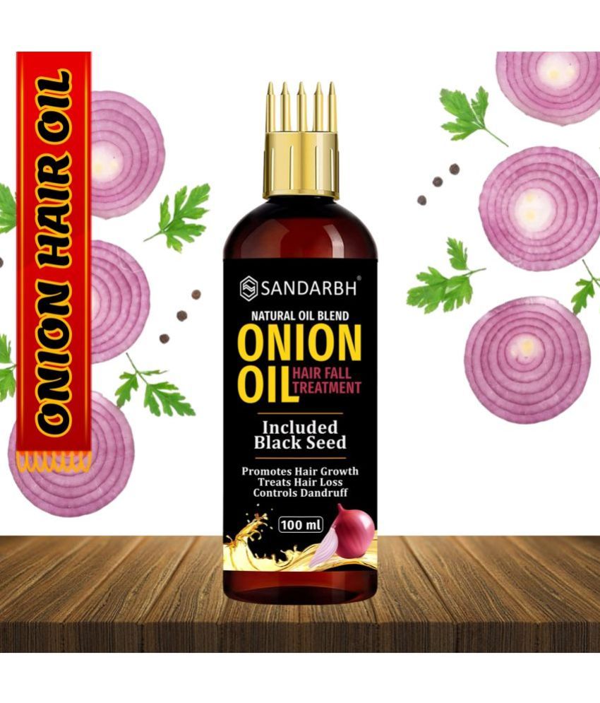     			Sandarbh Scalp Treatment Onion Oil 100 ml ( Pack of 1 )