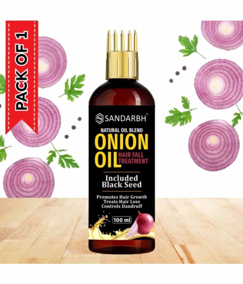     			Sandarbh Scalp Treatment Onion Oil 100 ml ( Pack of 1 )