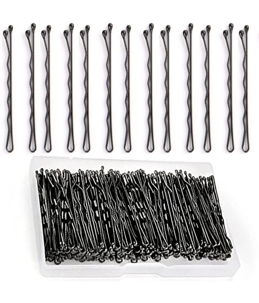     			YOUBELLA Black Women's Hair Pin ( Pack of 12 )