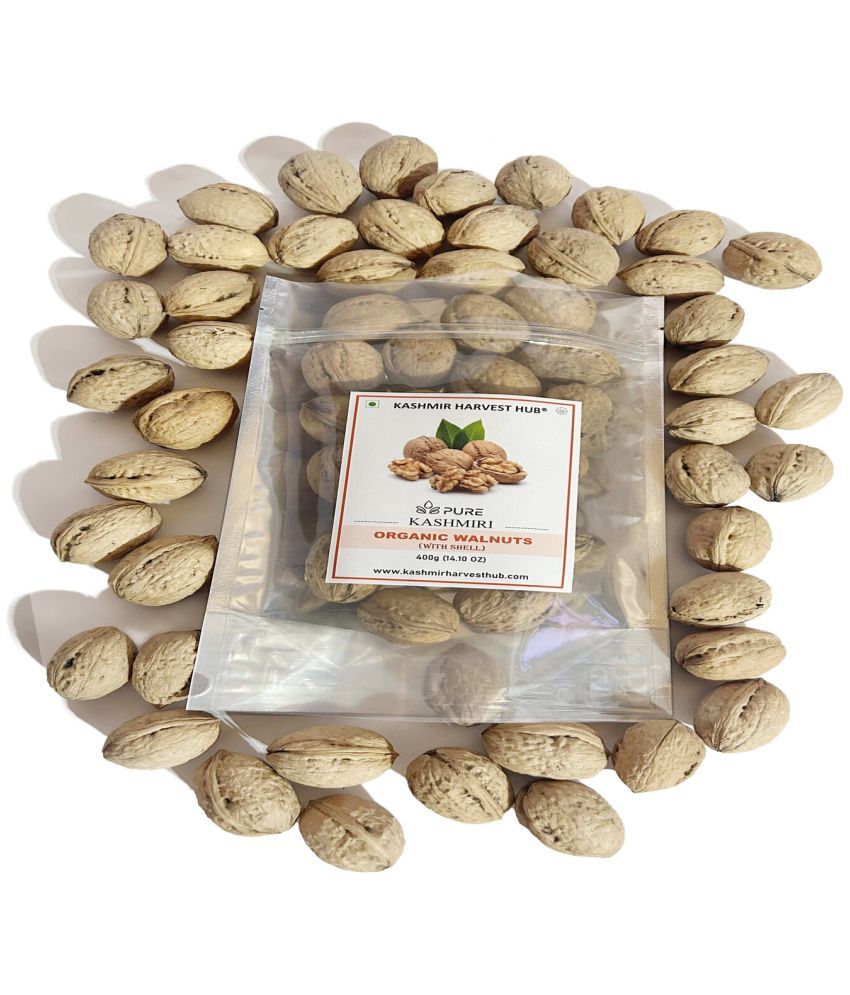     			KASHMIR HARVEST HUB Walnut Kernals (Akhrot) 400 g