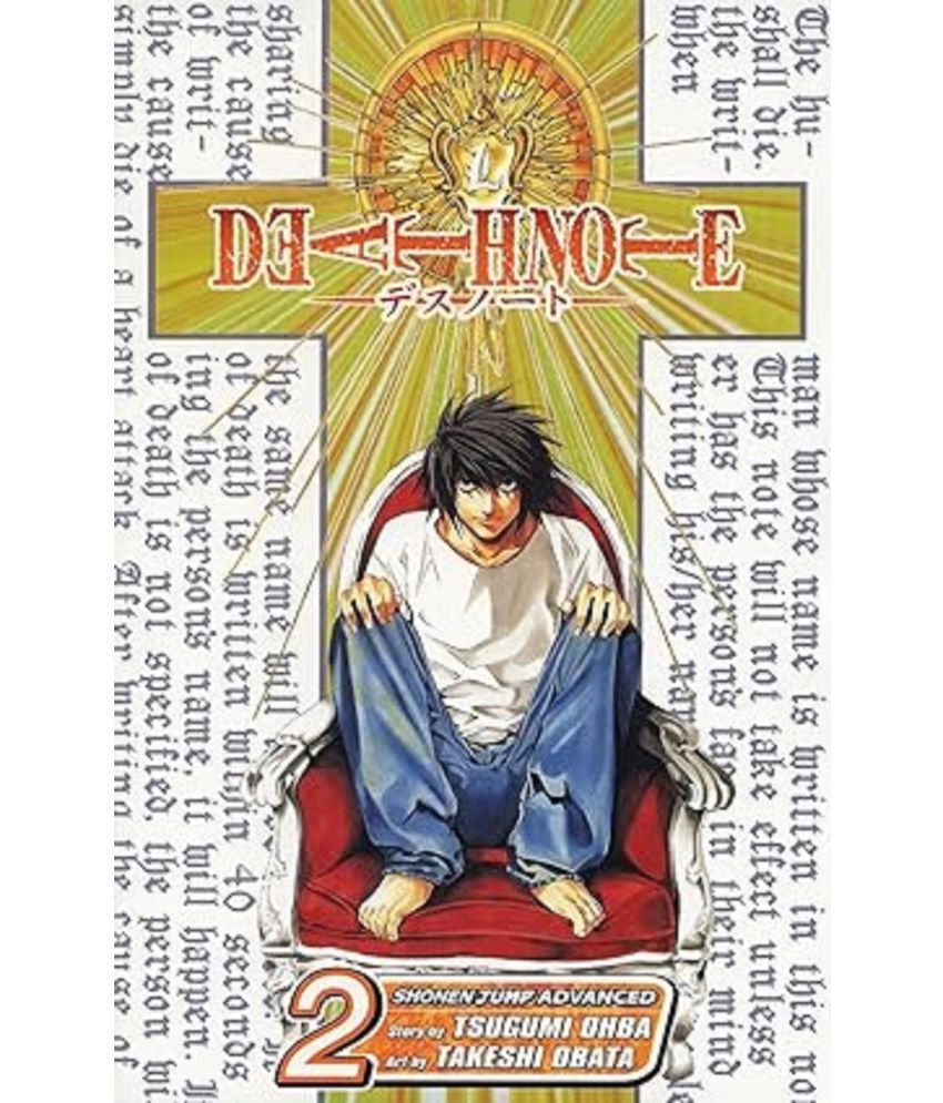     			MANGA Death Note Vol. 2 : DEATH NOTE Volumes 2 Perfect Paperback – Picture Book, 1 January 2023