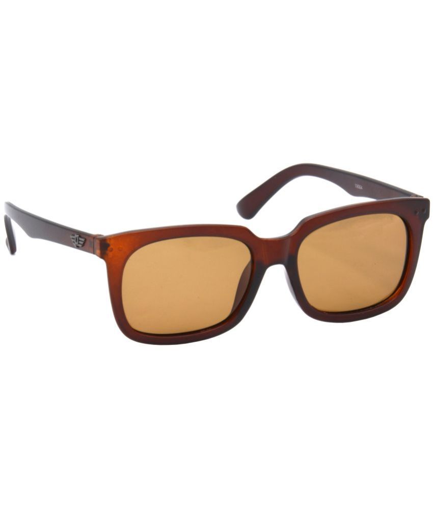     			RED LEAF Copper Rectangular Sunglasses ( Pack of 1 )