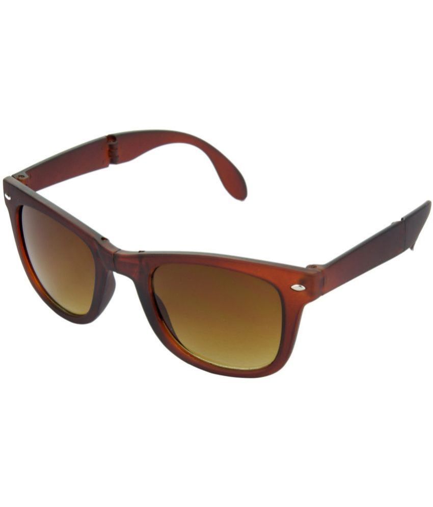     			RED LEAF Copper Rectangular Sunglasses ( Pack of 1 )