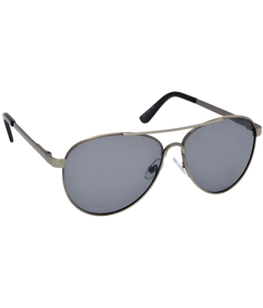     			RED LEAF Dark Grey Pilot Sunglasses ( Pack of 1 )