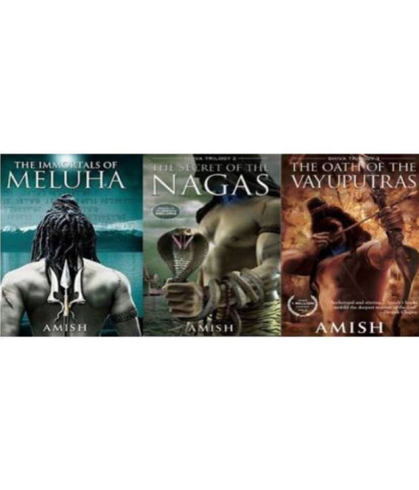     			Shiva Trilogy: The Secret of the Nagas , The Immortals of Meluha And Vayuputras ( Set of 3 Books)