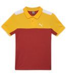 Puma Red Cotton Boy's Polo T-Shirt ( Pack of 1 )