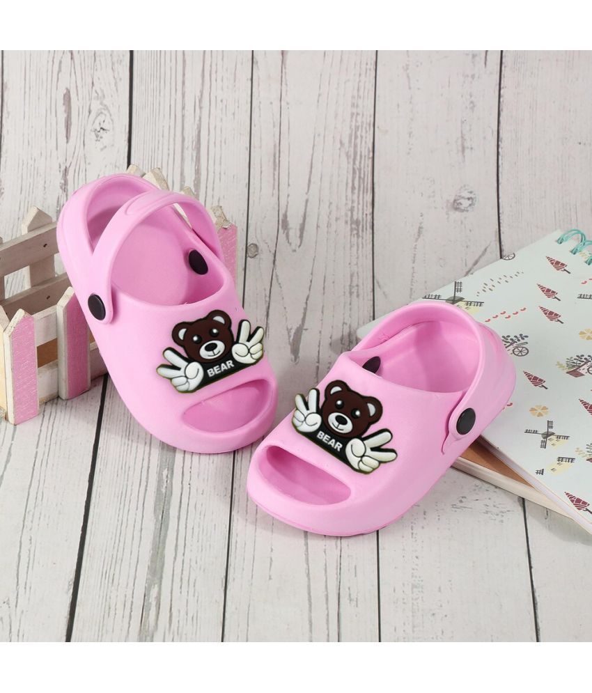     			FASMANIA - Pink Girl's Clogs ( 1 Pair )