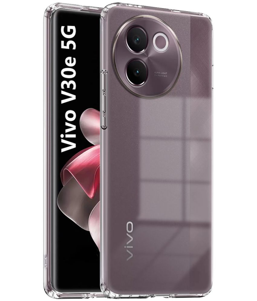     			Fashionury Plain Cases Compatible For Silicon Vivo V30e 5G ( Pack of 1 )