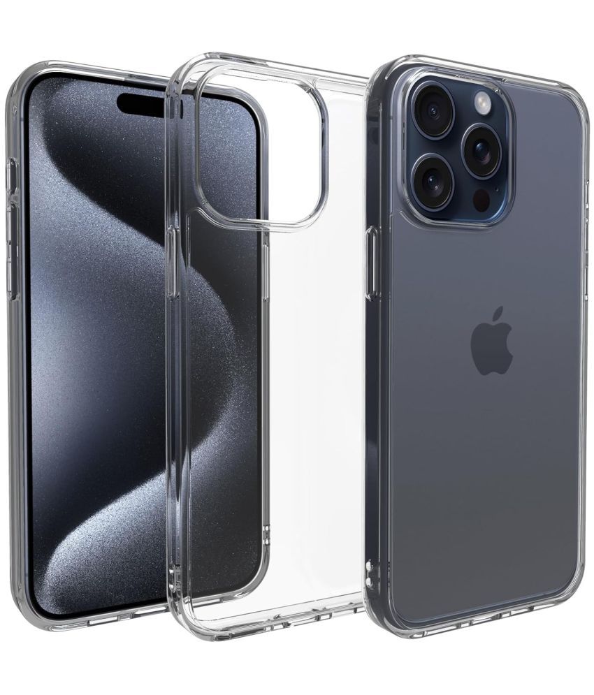     			LITTRO Plain Cases Compatible For Silicon Iphone 15 pro max ( Pack of 1 )