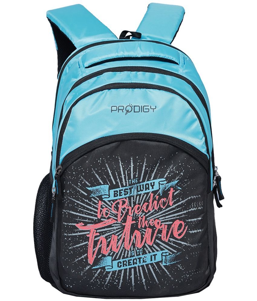     			Prodigy Blue Polyester Backpack ( 30 Ltrs )