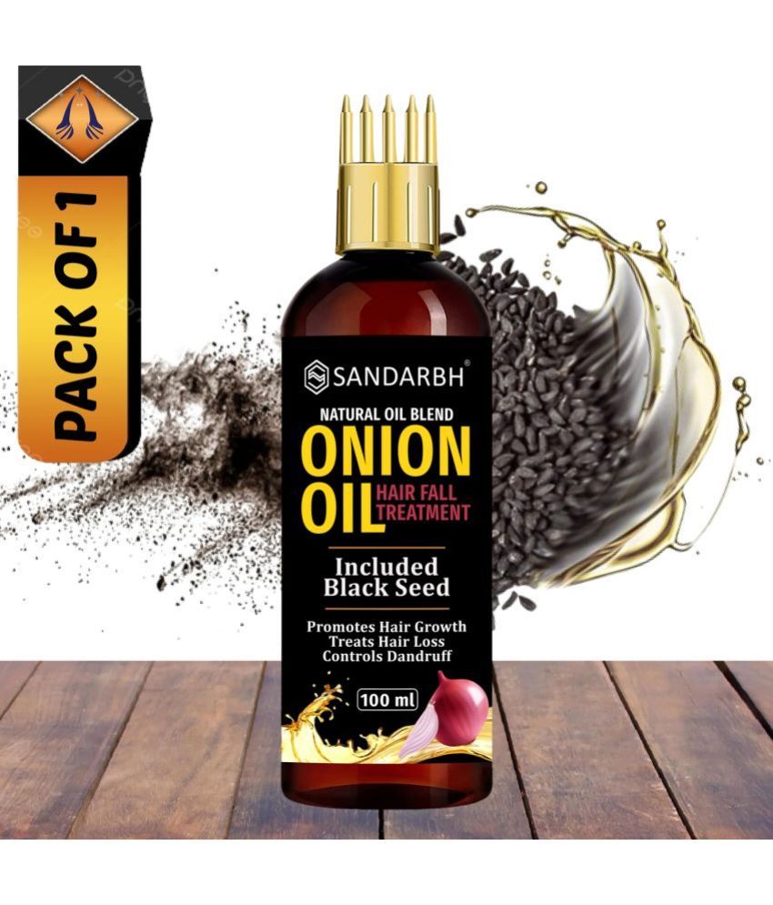     			Sandarbh Hair Growth Onion Oil 100 ml ( Pack of 1 )