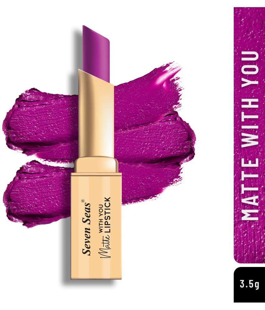     			Seven Seas Long Lasting | Matte Finish | Longwear | Matte With You Lipstick (jazzberry Jam 3.5g)