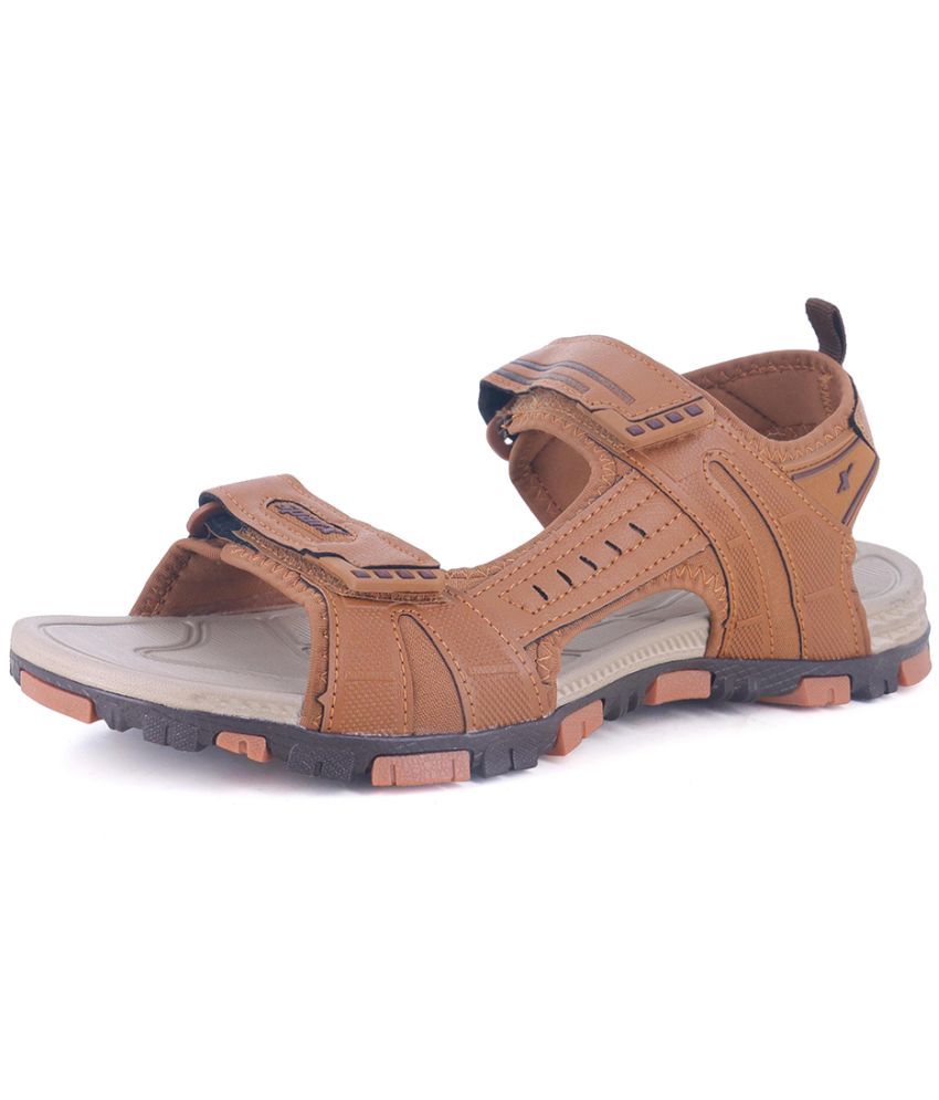     			Sparx - Brown Men's Floater Sandals