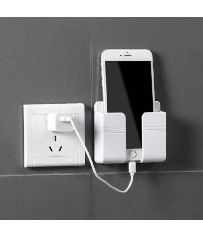     			KE Traders Remote Holder Mobile Holder for Smartphones ( White )