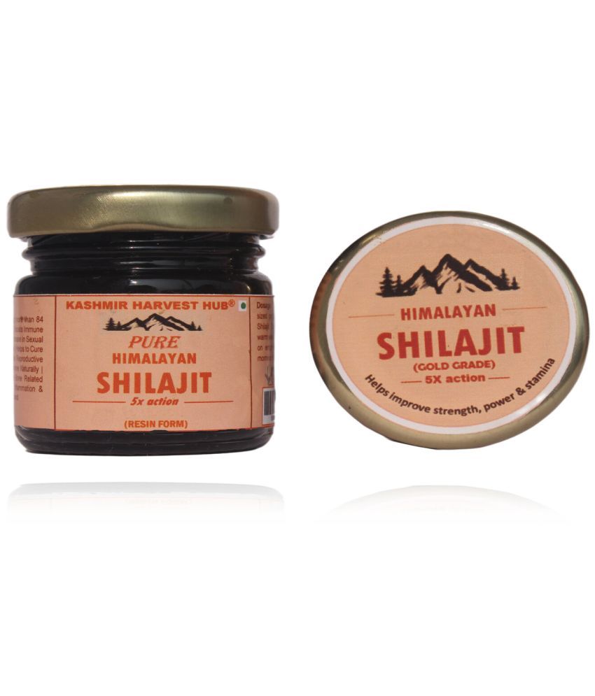     			Kashmir Harvest Hub Pure Himalayan Shilajit - 50g | Resin Form | Gold Grade | Upto 75% Fulvic Acid | Ladakhi Origin | Lab Tested | Energy | Immunity | Muscle Recovery | Joint Pain | Body Building