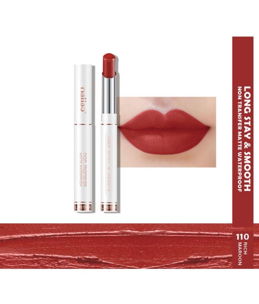     			Maliao Maroon Matte Lipstick 3.8