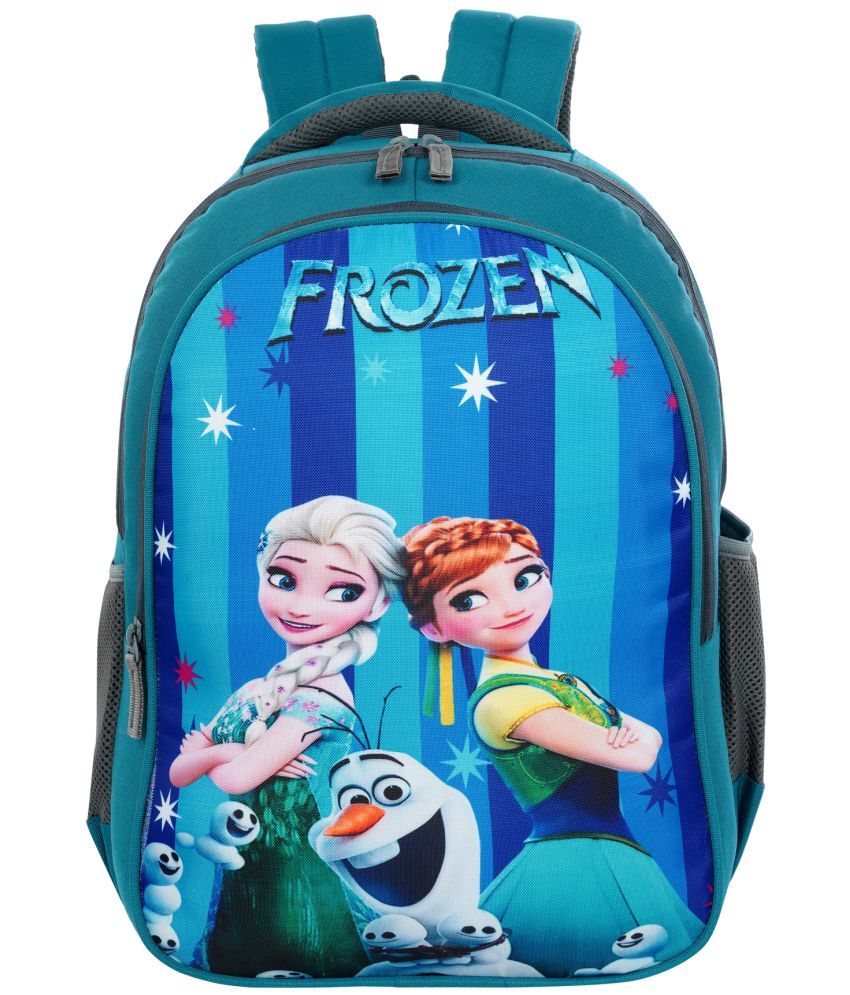     			Myron Blue Polyester Backpack For Kids