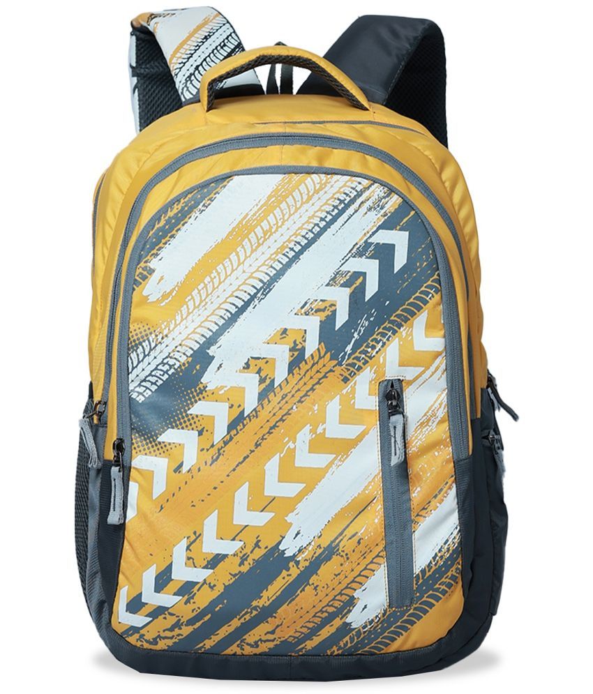     			Prodigy Yellow Polyester Backpack ( 30 Ltrs )