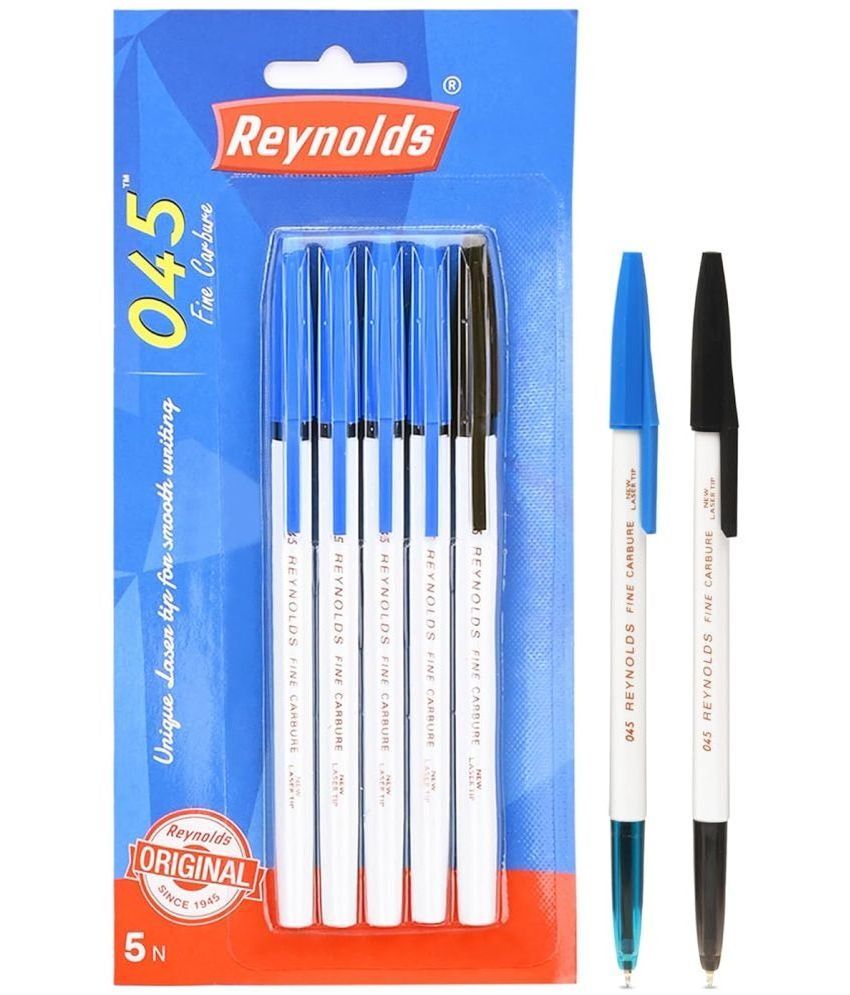     			Reynolds 045 Assorted 0.7mm Ball Pen 5CT