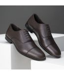 Red Tape Brown Men's Oxford Formal Shoes