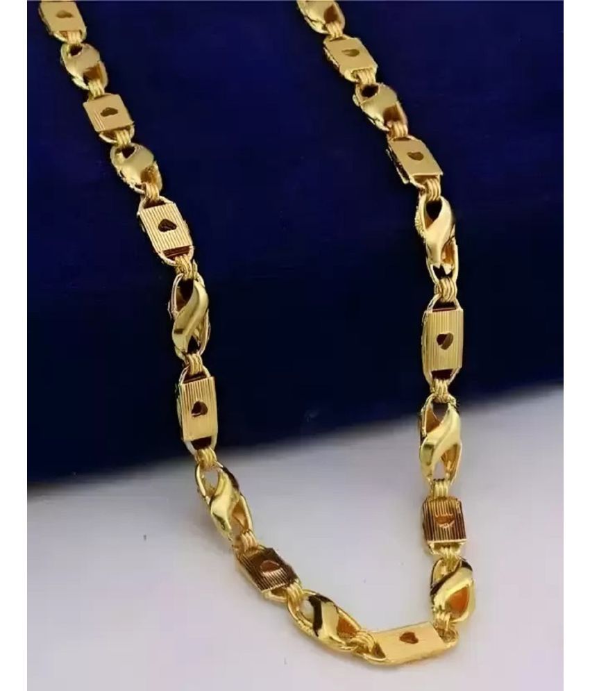     			AKLINA Gold Plated Chain ( Pack of 1 )