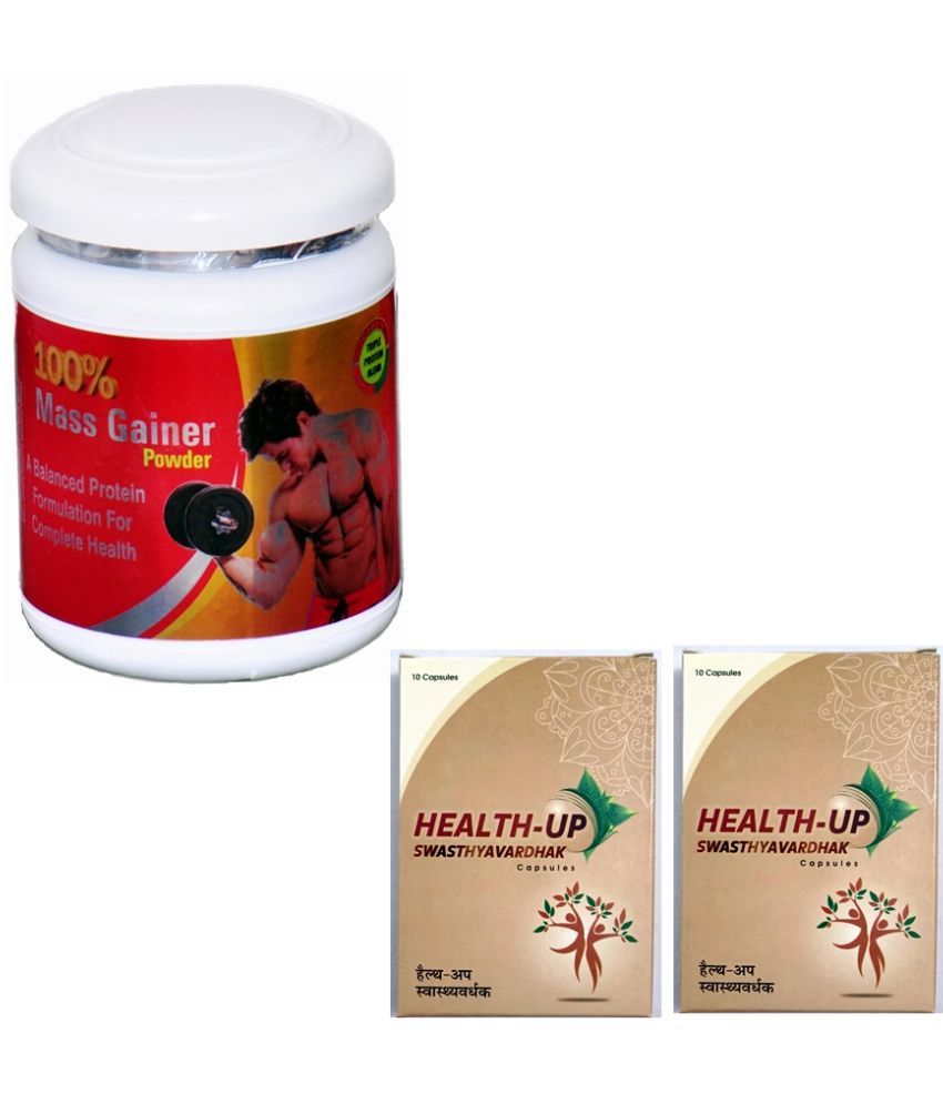     			Dr. Chopra Win Trust Health Swasthyavardhak Capsule20no.s & 100% Mass Gainer 300 gm Chocolate