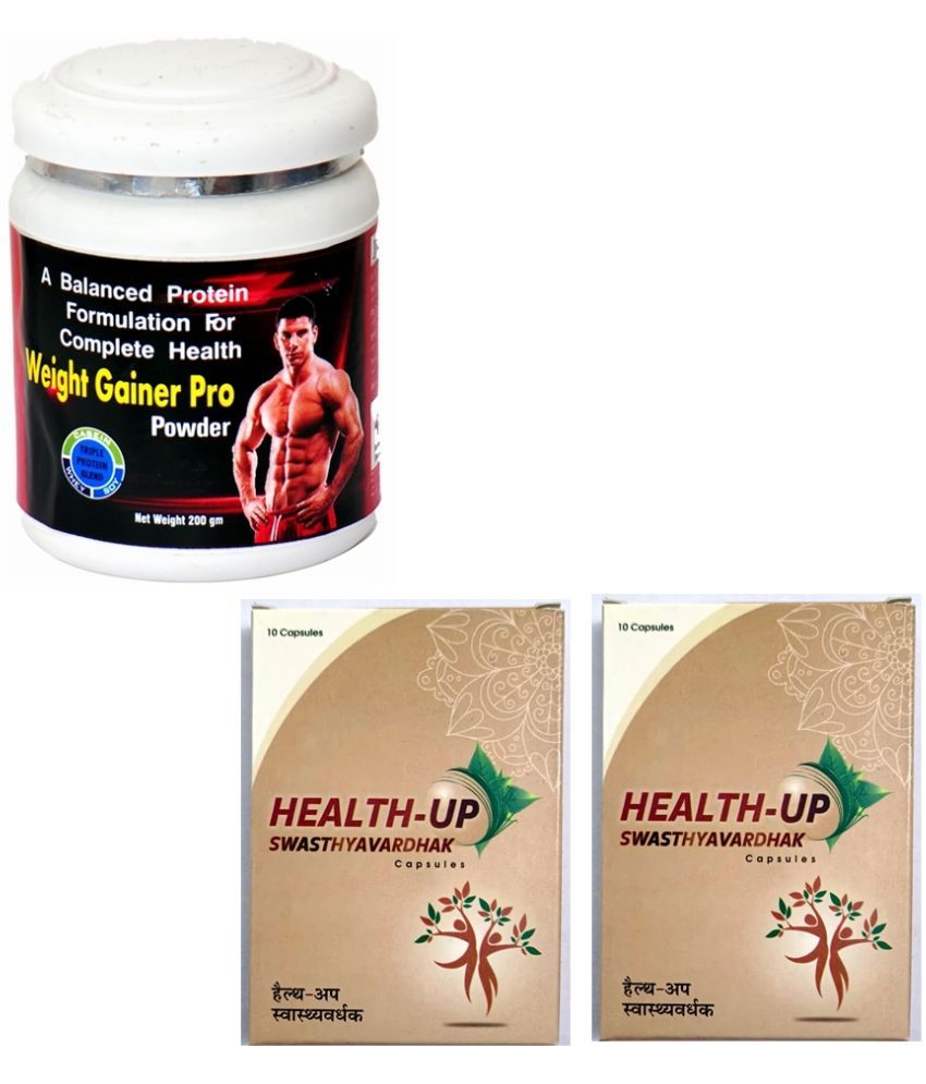     			Dr. Chopra Win Trust Health Swasthyavardhak Capsule 20no.s & Weight Gainer Pro 200 gm Chocolate