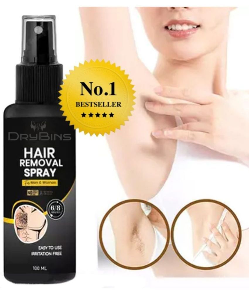     			Drybins Natural Hair Removal Spray For Men & Women 100 Ml ( Pack Of 1 )