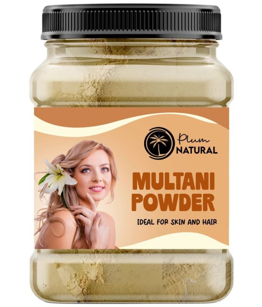     			Plum Natural Multani Mitti 400g - Fuller's Earth Clay for Acne, Oil Control & More