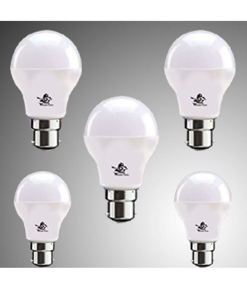     			Newtal India 9W Cool Day Light LED Bulb ( Pack of 5 )