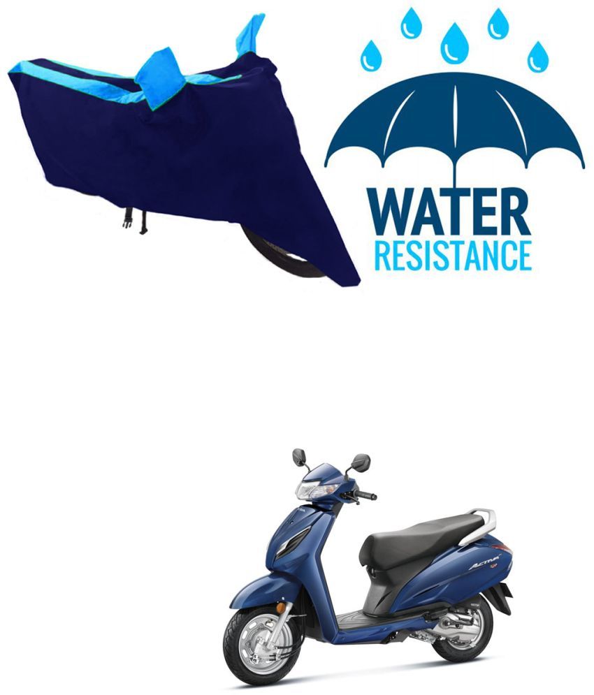     			RONISH Bike Body Cover for Honda Activa ( Pack of 1 ) , Blue