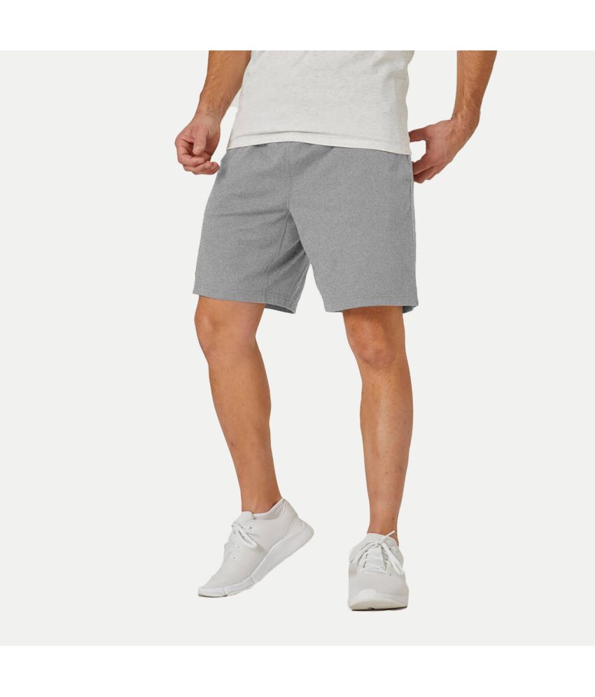     			Radprix Silver Cotton Men's Shorts ( Pack of 1 )