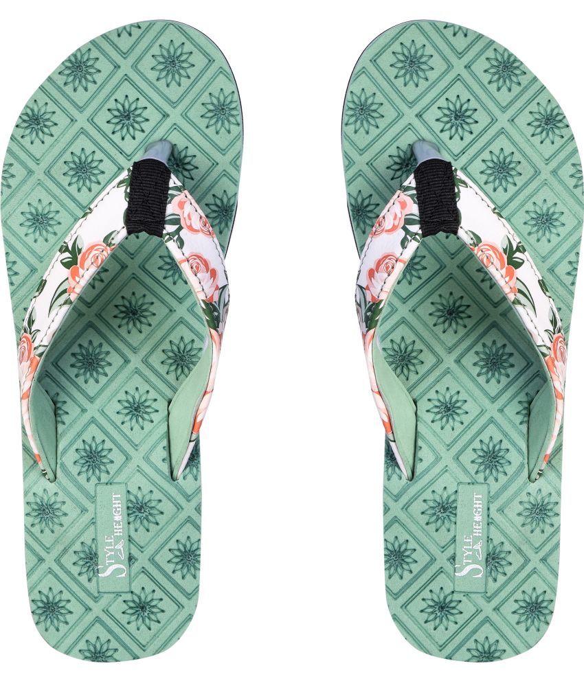     			Style Height Green Women's Thong Flip Flop