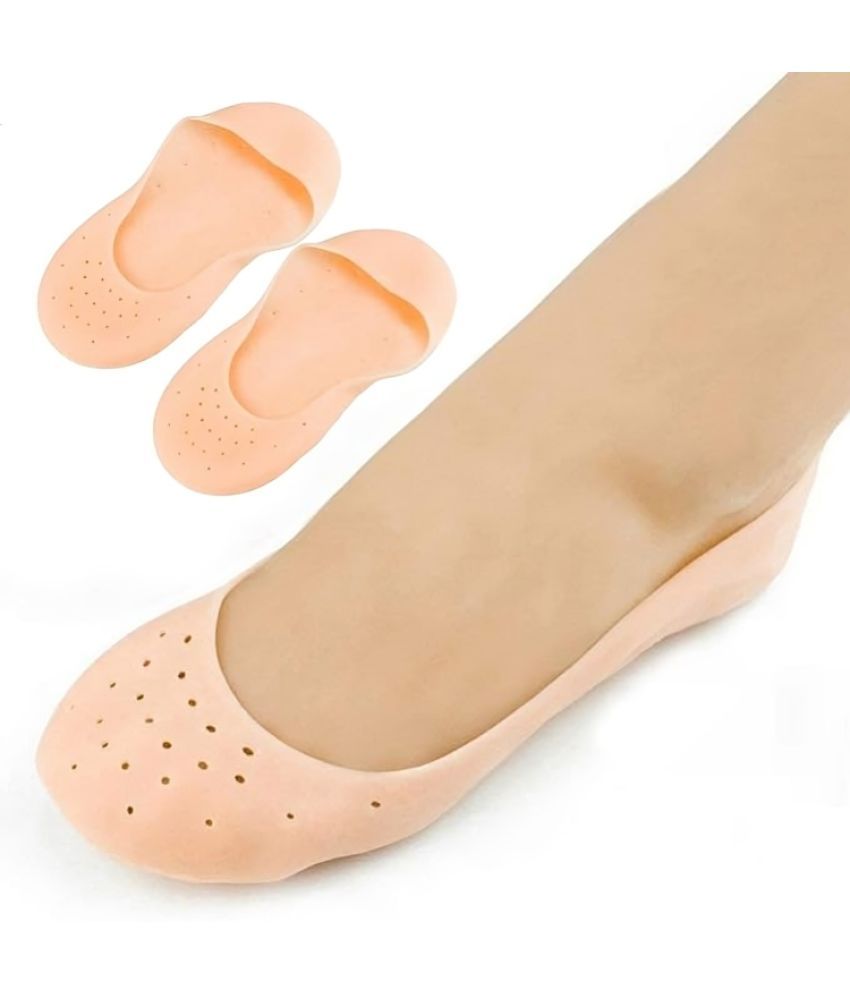     			Dust N Shine Silicone Moisturizing Heel Socks For Dry, Cracked Heels - 1 Pair