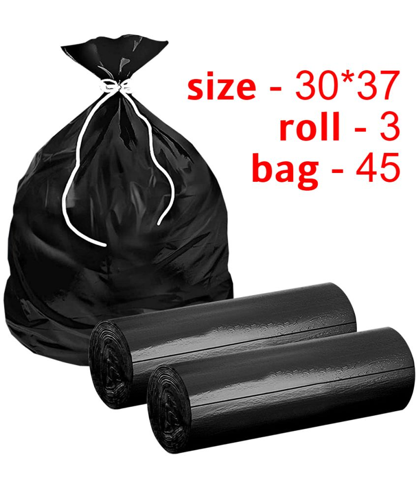     			Arni Black Virgin Plastic Dustbin and Garbage bags