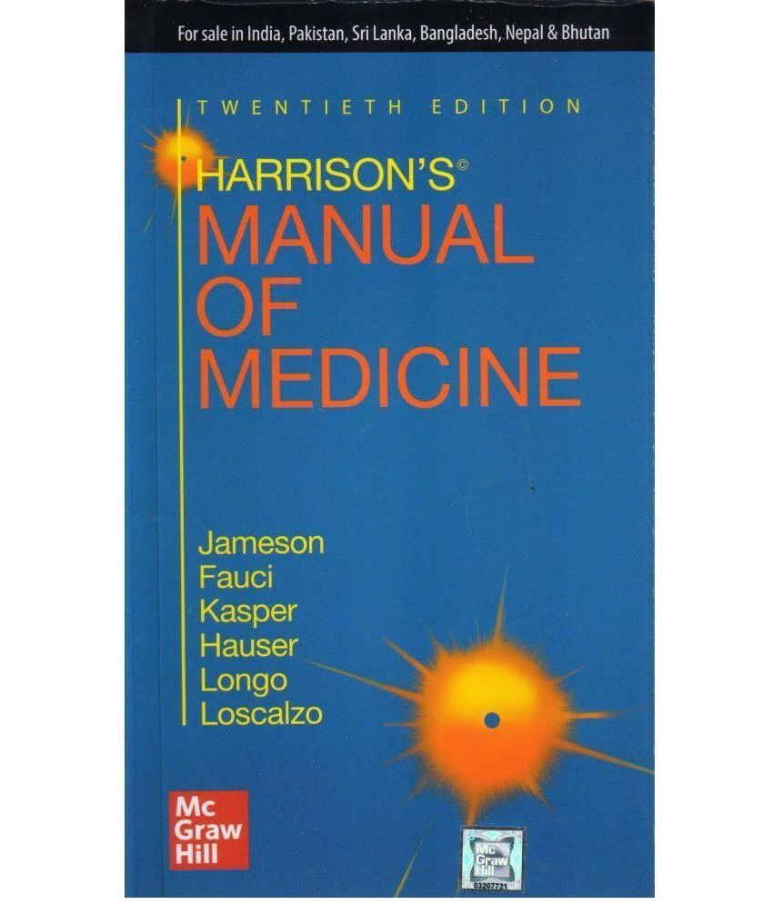     			Harrison’s Manual of Medicine 20th Edition