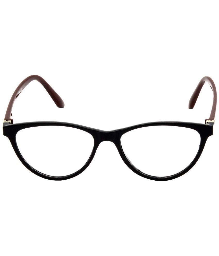     			Hrinkar Black Full Rim Cat Eye Computer Glasses ( Pack of 1 )