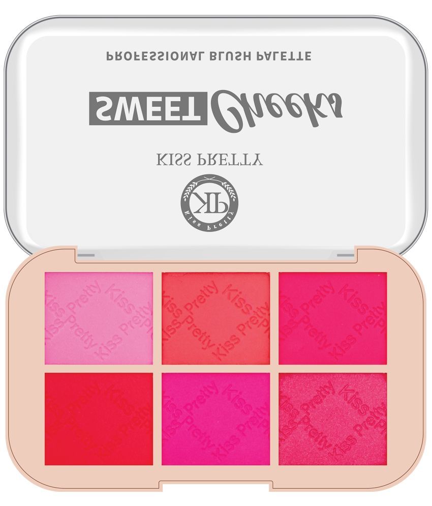     			KISS PRETTY Sweet Cheeks Blush Palette Pressed Powder Blush Multi 16G g