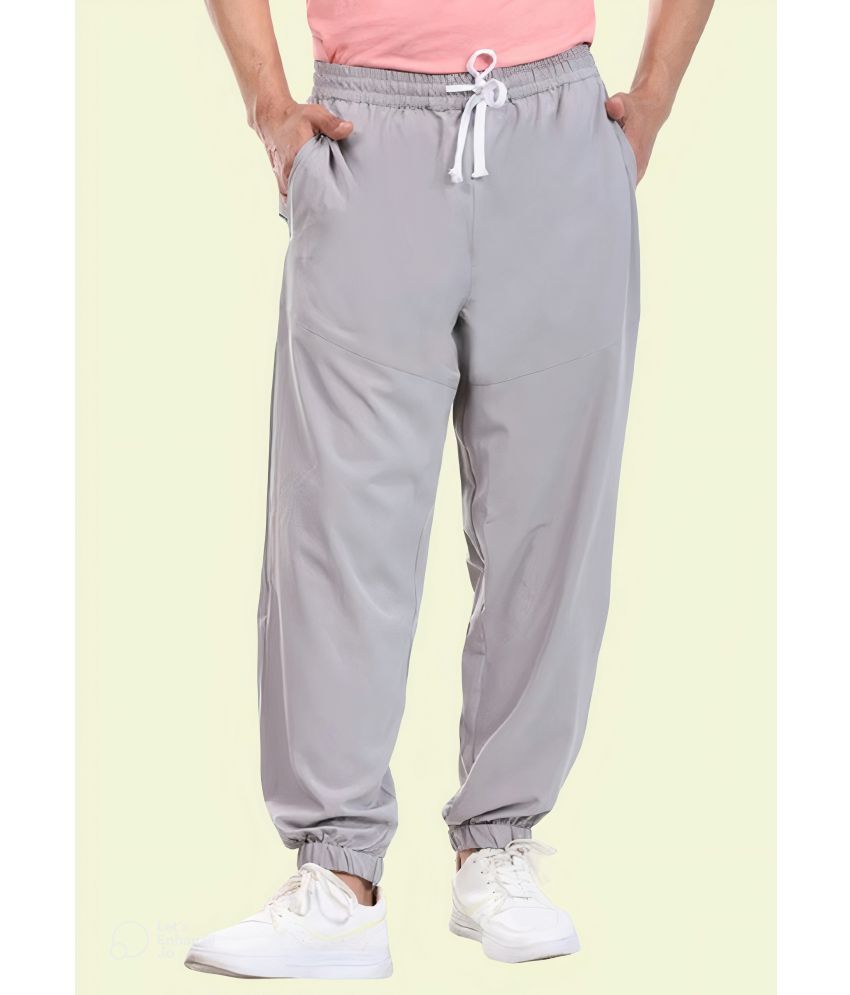     			PPTHEFASHIONHUB Grey Lycra Men's Joggers ( Pack of 1 )