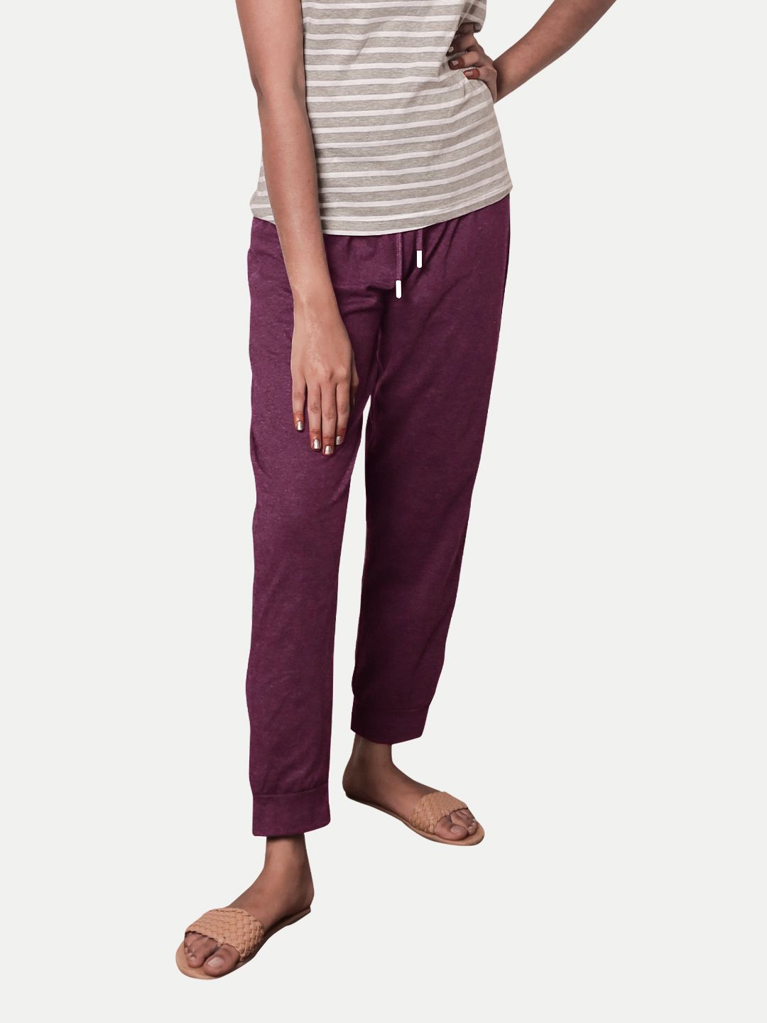     			Radprix Maroon Cotton Regular Women's Chinos ( Pack of 1 )