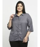 Style Quotient by NOI Grey Polyester Women's Shirt Style Top ( Pack of 1 )