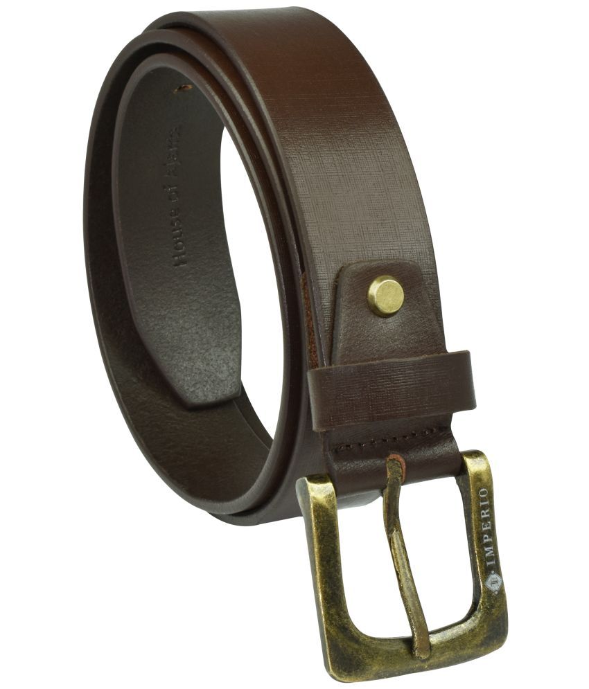     			Ajanta - Brown Leather Men's Formal Belt ( Pack of 1 )