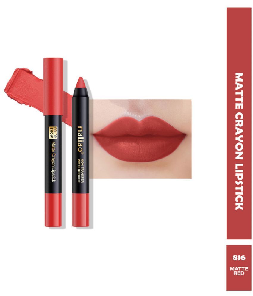     			Maliao Rich Red Matte Lipstick 4.2