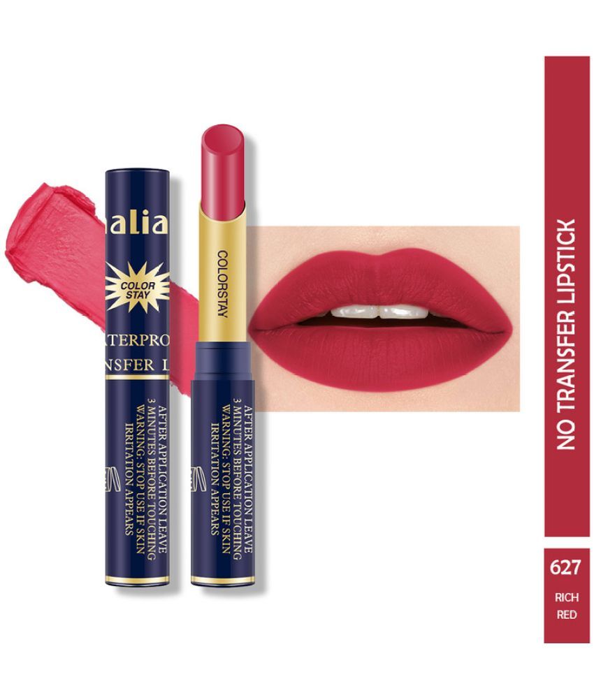     			Maliao Rich Red Matte Lipstick 4